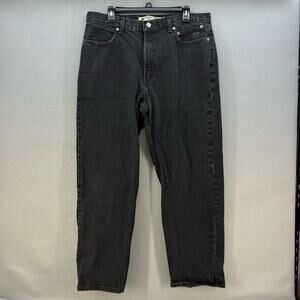 Harley Davidson Jeans Men's 36x30 Black Relaxed Fit Straight Leg Motor Clothes